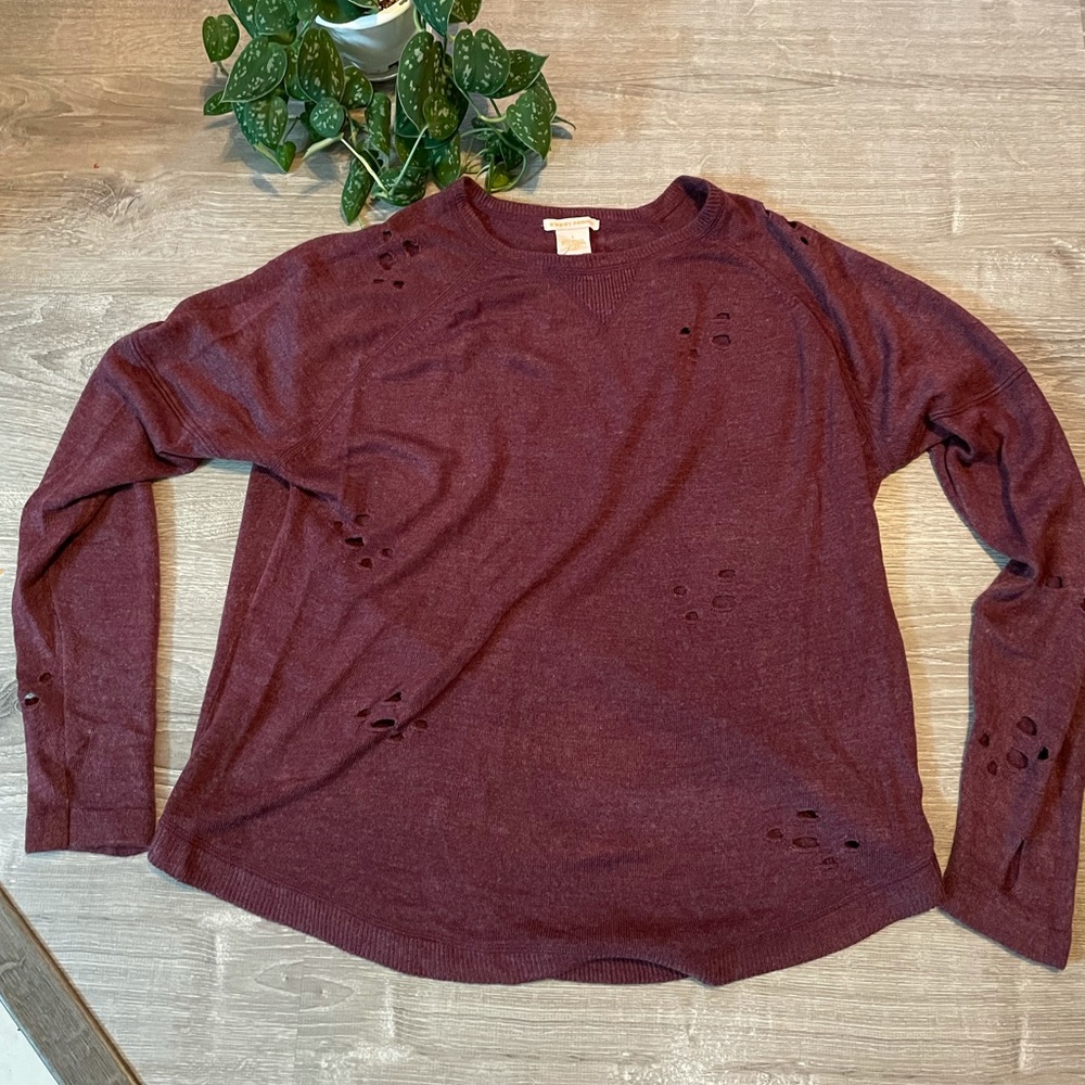 Women’s Distressed Sweater